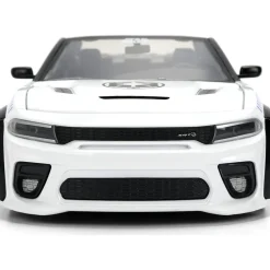 2015 Dodge Challenger Hellcat w/Stormtrooper Figure 1:24 Scale Diecast Model Car by Jada Toys