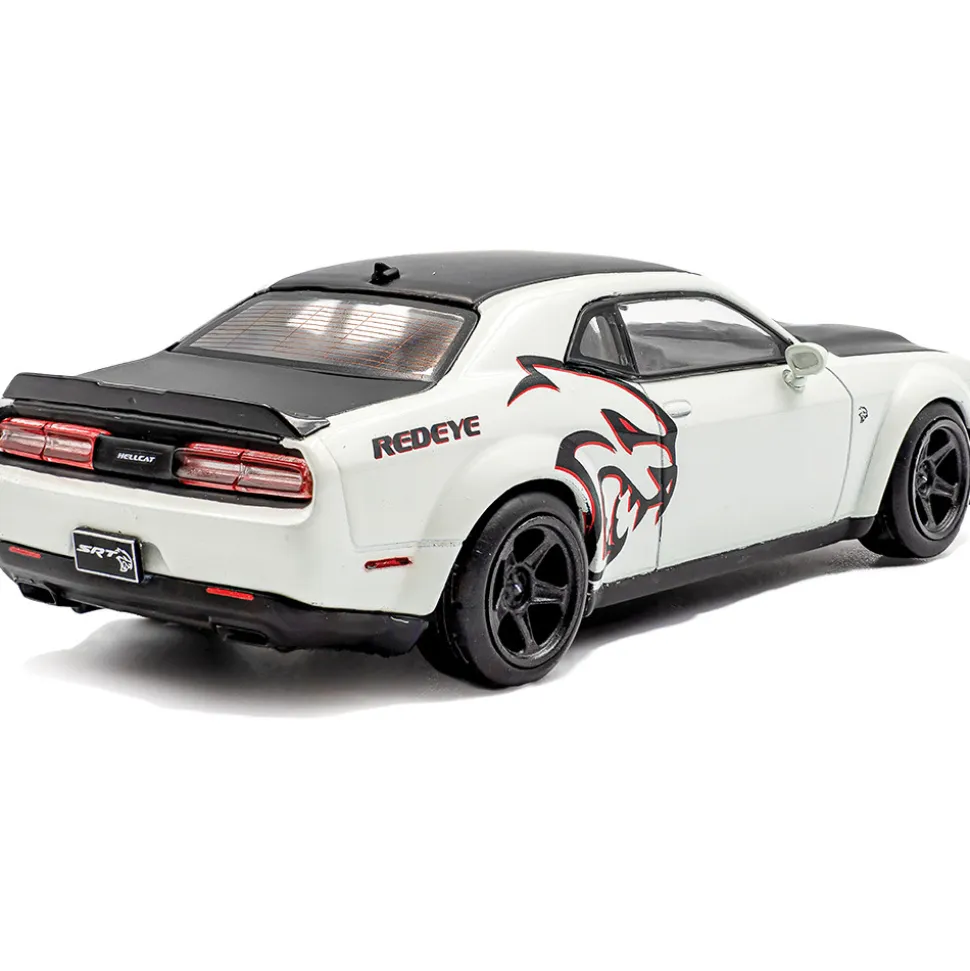 2020 Dodge Challenger SRT Hellcat Redeye Widebody Custom - White Knuckle 1:43 Scale Diecast Model Car by Solido