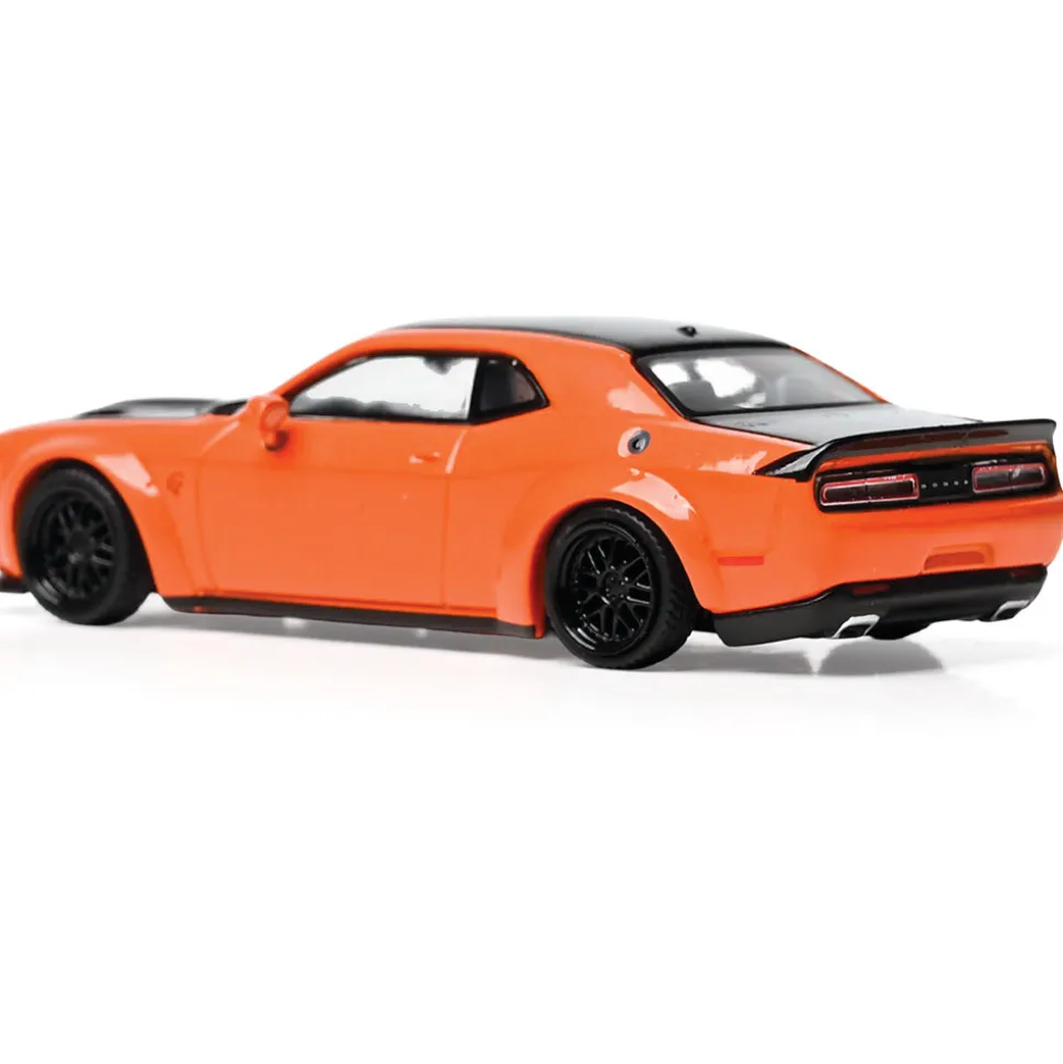 2019 Dodge Challenger SRT Hellcat - Go Mango 1:64 Scale by IXO Models