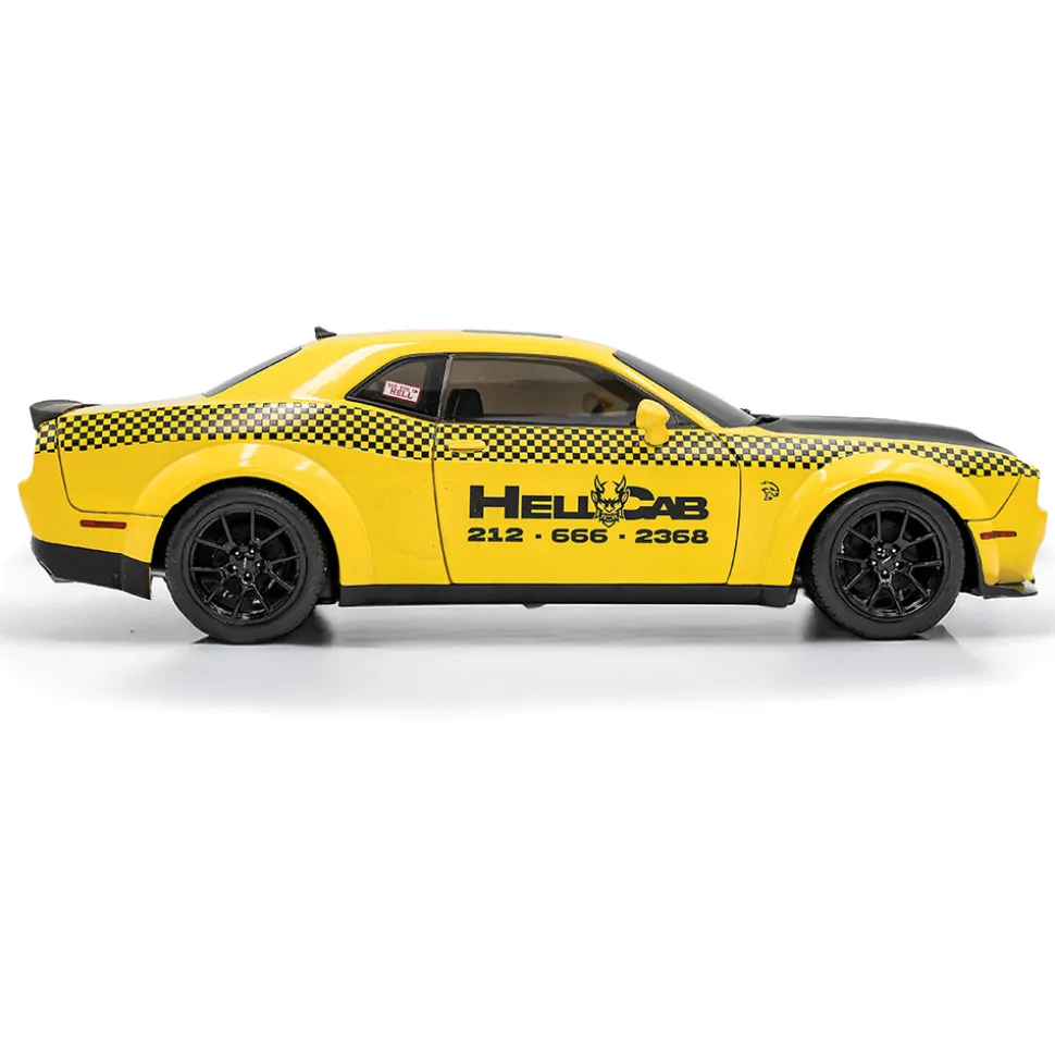 2023 Dodge Challenger SRT Hellcat Redeye Widebody - NYC Hellcab 1:18 Scale Diecast Model Car by Solido