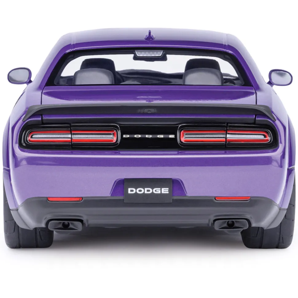 2023 Dodge Challenger SRT Super Stock - Plum Crazy 1:18 Scale Diecast & Composite Model Car by AutoArt