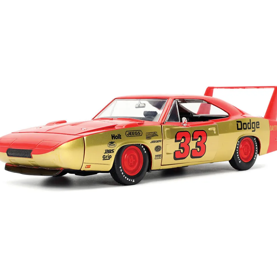 1969 Dodge Charger Daytona - #33 1:24 Scale Diecast Model Car by Jada Toys