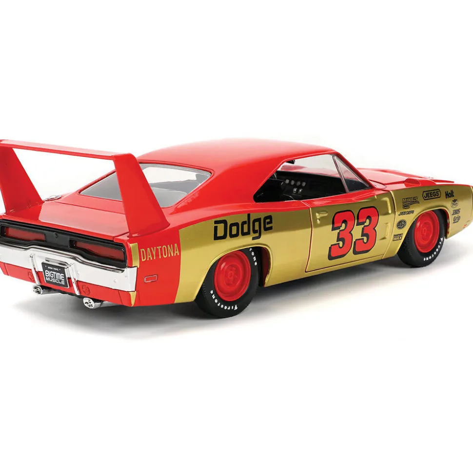 1969 Dodge Charger Daytona - #33 1:24 Scale Diecast Model Car by Jada Toys