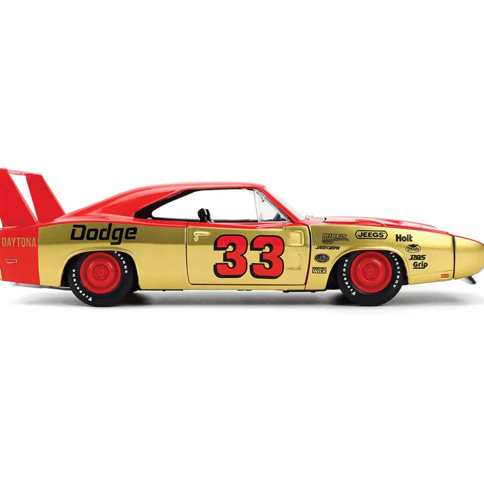 1969 Dodge Charger Daytona - #33 1:24 Scale Diecast Model Car by Jada Toys