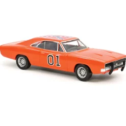 1969 Dodge Charger - General Lee 1:43 Scale Diecast Model Car by Norev