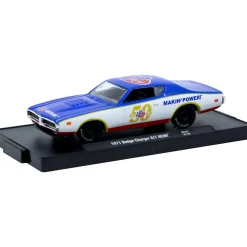 1971 Dodge Charger R/T HEM - 50th Anniversary 1:64 Scale Diecast Model Car by M2 Machines
