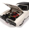 1969 Dodge Charger R/T - W1 White 1:18 Scale Diecast Model Car by American Muscle - Ertl