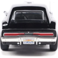 1970 Dodge Charger w/ Blown Engine - Black 1:43 Scale Diecast Model Car by IXO Models