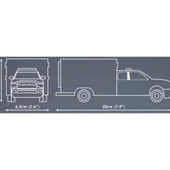 DODGE Ram 3500 Ambulance Building Brick Set 1:35 Scale by Cobi Toys