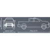 DODGE Ram 1500 Police Truck Building Brick Set 1:35 Scale by Cobi Toys
