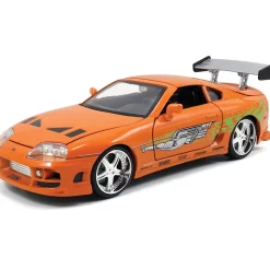DOM's Dodge Charger R/T & BRIAN's Toyota Supra Fast & Furious Twin Pack 1:24 Scale Diecast Model Car by Jada Toys