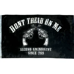 Don't Tread On Me… 2nd Amendment Flag R7248 Polyester by Ramson's Imports, Inc