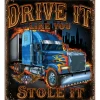 Drive It Trucking Sign Wall Sign by Vintage Signs