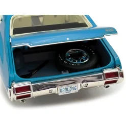 1971 Dr. Olds #6 Oldsmobile 442 W30 - Nordic Blue 1:18 Scale Diecast Model Car by Acme