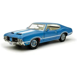 1971 Dr. Olds #6 Oldsmobile 442 W30 - Nordic Blue 1:18 Scale Diecast Model Car by Acme
