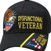 Dysfunctional Veteran Cap SDFVET Polyester by Capsmith Inc