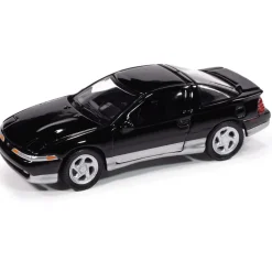 1990 Eagle Talon TSi - Black 1:64 Scale Diecast Model Car by Auto World