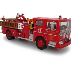Emergency! Ward LaFrance Ambassador Fire Truck - Engine 51 1:50 Scale Diecast Model Truck by Iconic Replicas