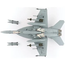 F/A-18E Super Hornet 1/72 Die Cast Model - HA5140b (w/decals for 01, 105, 410 airplanes) 1:72 scale Metal by Hobby Master