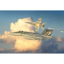 F/A-18E Super Hornet 1/48 Kit 1:48 Scale Plastic Model Kit by Italeri