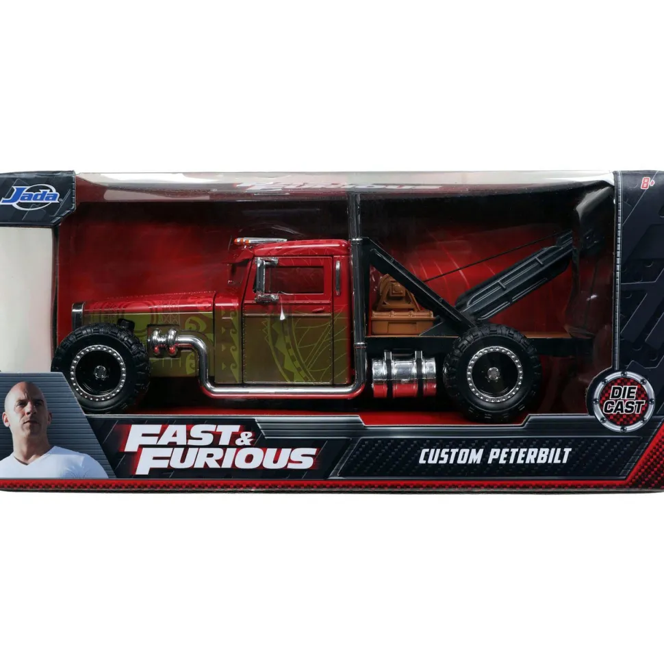 Fast & Furious Hobbs & Shaw's Custom Peterbilt Truck 1:24 Scale Diecast Model Truck by Jada Toys