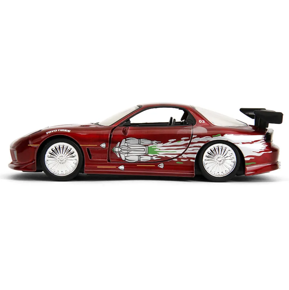 1995 Fast & Furious Mazda RX-7 - Candy Red 1:32 Scale Diecast Model Car by Jada Toys