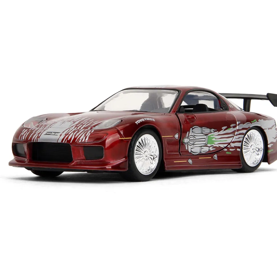 1995 Fast & Furious Mazda RX-7 - Candy Red 1:32 Scale Diecast Model Car by Jada Toys