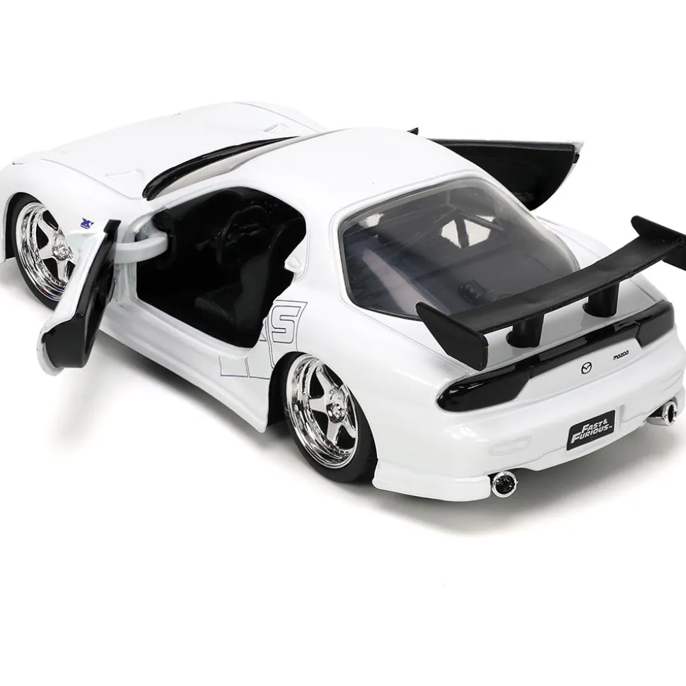 1993 Fast & Furious Mazda RX-7 - White 1:32 Scale Diecast Model Car by Jada Toys