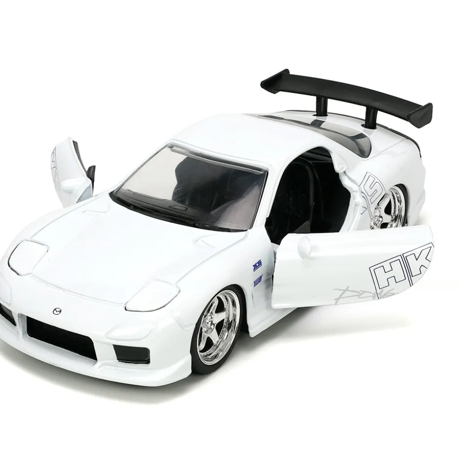 1993 Fast & Furious Mazda RX-7 - White 1:32 Scale Diecast Model Car by Jada Toys