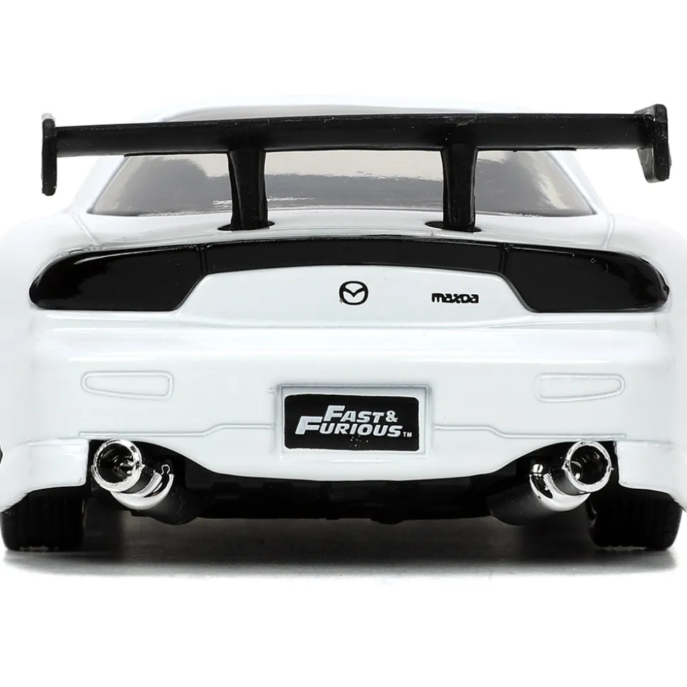 1993 Fast & Furious Mazda RX-7 - White 1:32 Scale Diecast Model Car by Jada Toys