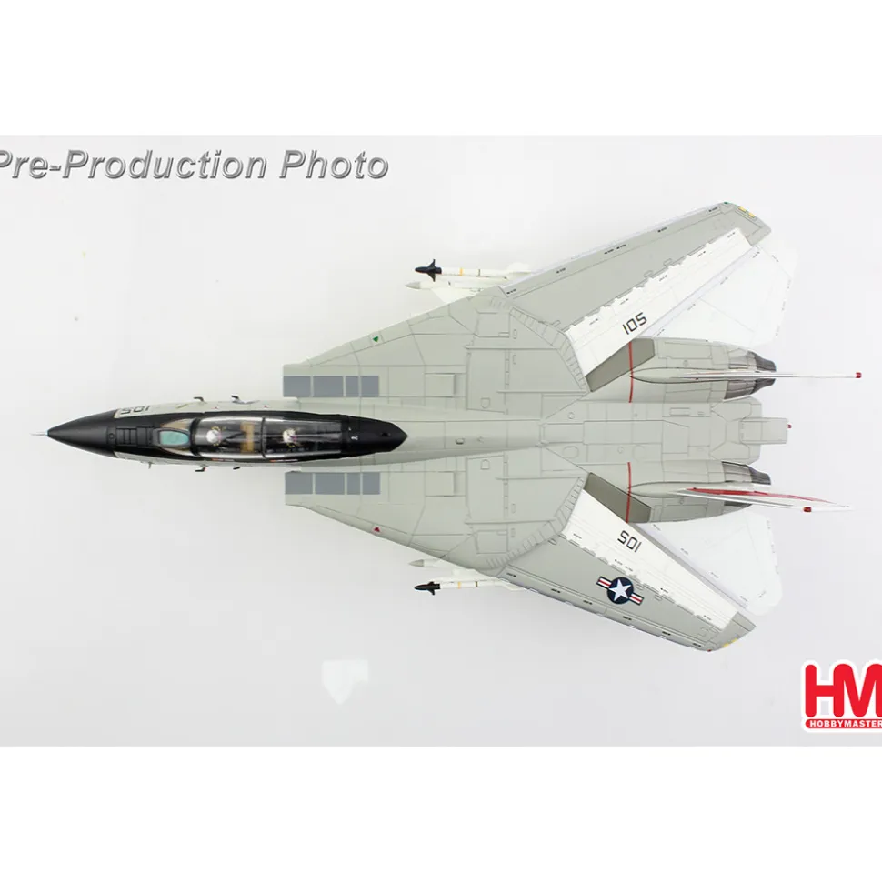 F-14A Tomcat 1/72 Die Cast Model - HA5261 VF-41"Black Aces", USS Nimitz, 1978 1:72 scale Metal by Hobby Master