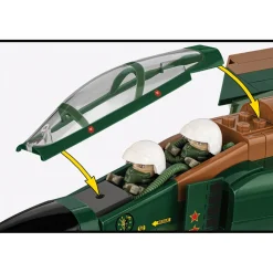 F-4C Phantom II Jet Fighter Building Brick Set 1:48 Scale by Cobi Toys
