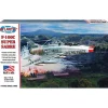 F-100C Super Sabre with Swivel Stand 1/70 Scale Kit 1:70 Scale Plastic by Atlantis Models