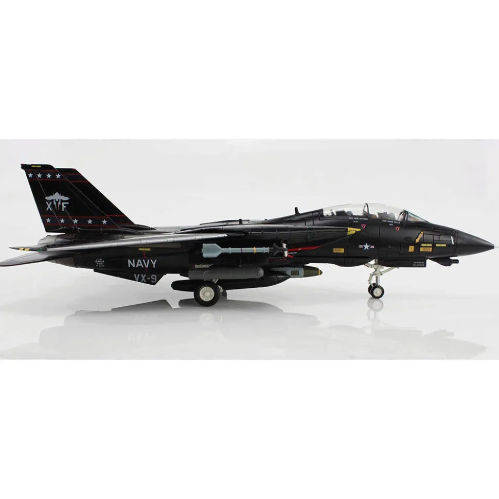 F-14D Tomcat 1/72 Die Cast Model - HA5248 VX-9 Vampires,US Navy, 1997 1:72 Scale Metal by Hobby Master