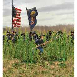 Federal Iron Brigade Charging No.2 William Britain (31294) 1:30 Scale Metal by William Britain