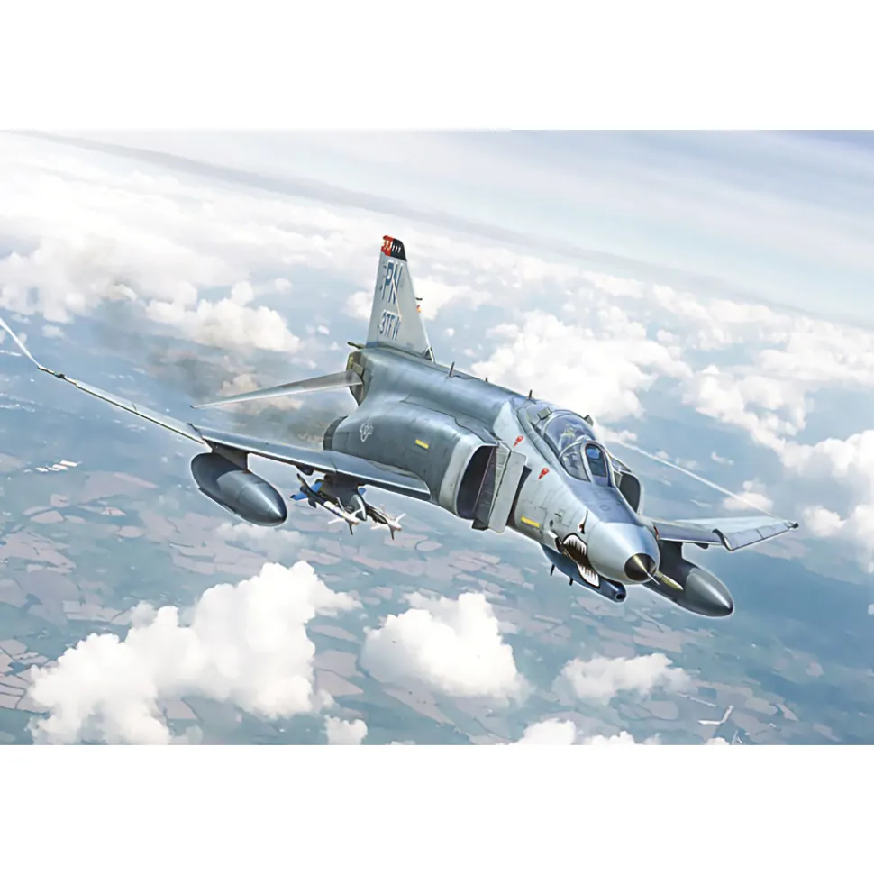 F-4E/F Phantom II 1/72 Kit Italeri (1448) 1:72 scale Plastic by Italeri