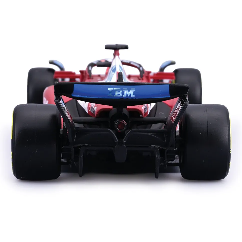 2025 Ferrari F1 Season Car w/ helmet - Leclerc #16 1:43 Scale Diecast Model Car by Bburago
