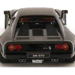 1984 Ferrari 288 GTO - Black 1:12 Scale Diecast Model Car by KK Scale
