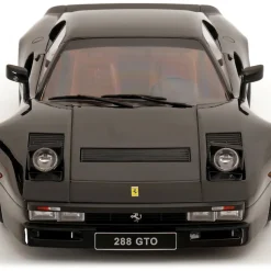 1984 Ferrari 288 GTO - Black 1:12 Scale Diecast Model Car by KK Scale