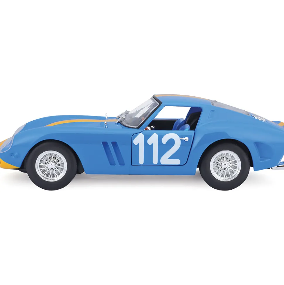 Ferrari 250 GTO Diecast Model Kit - Blue 1:24 Scale Diecast Model Kit by Bburago
