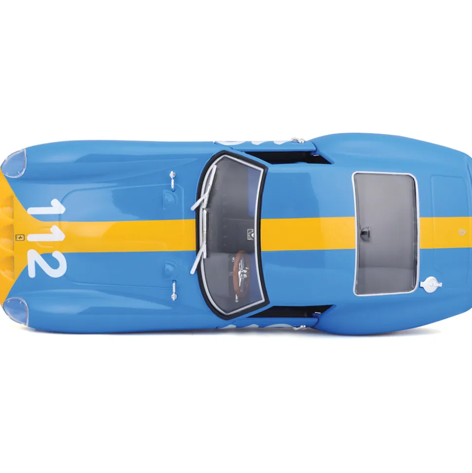 Ferrari 250 GTO Diecast Model Kit - Blue 1:24 Scale Diecast Model Kit by Bburago