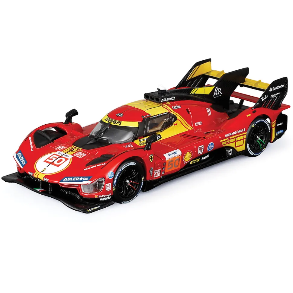 2024 Ferrari 499P 24H Le Mans Champion 1:43 Scale Diecast Model Car by Bburago