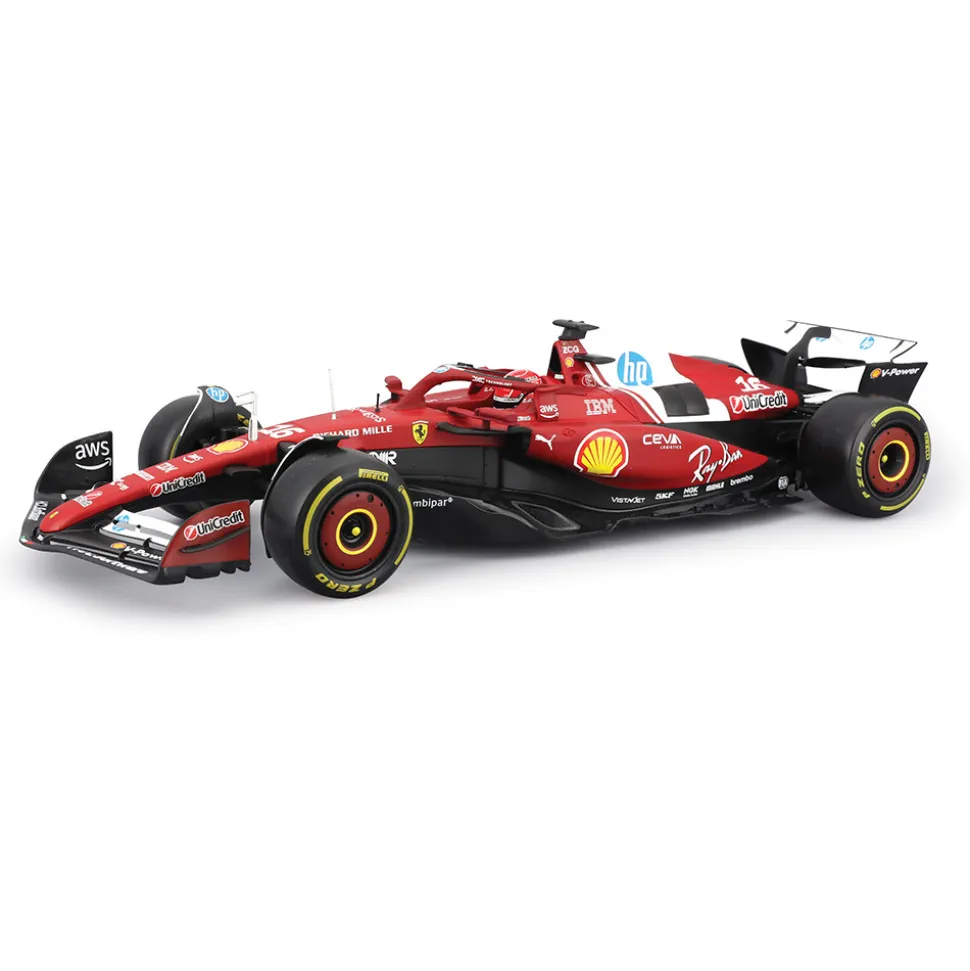 2025 Ferrari Season Car - Leclerc #16 1:18 Scale Diecast Model Car by Bburago