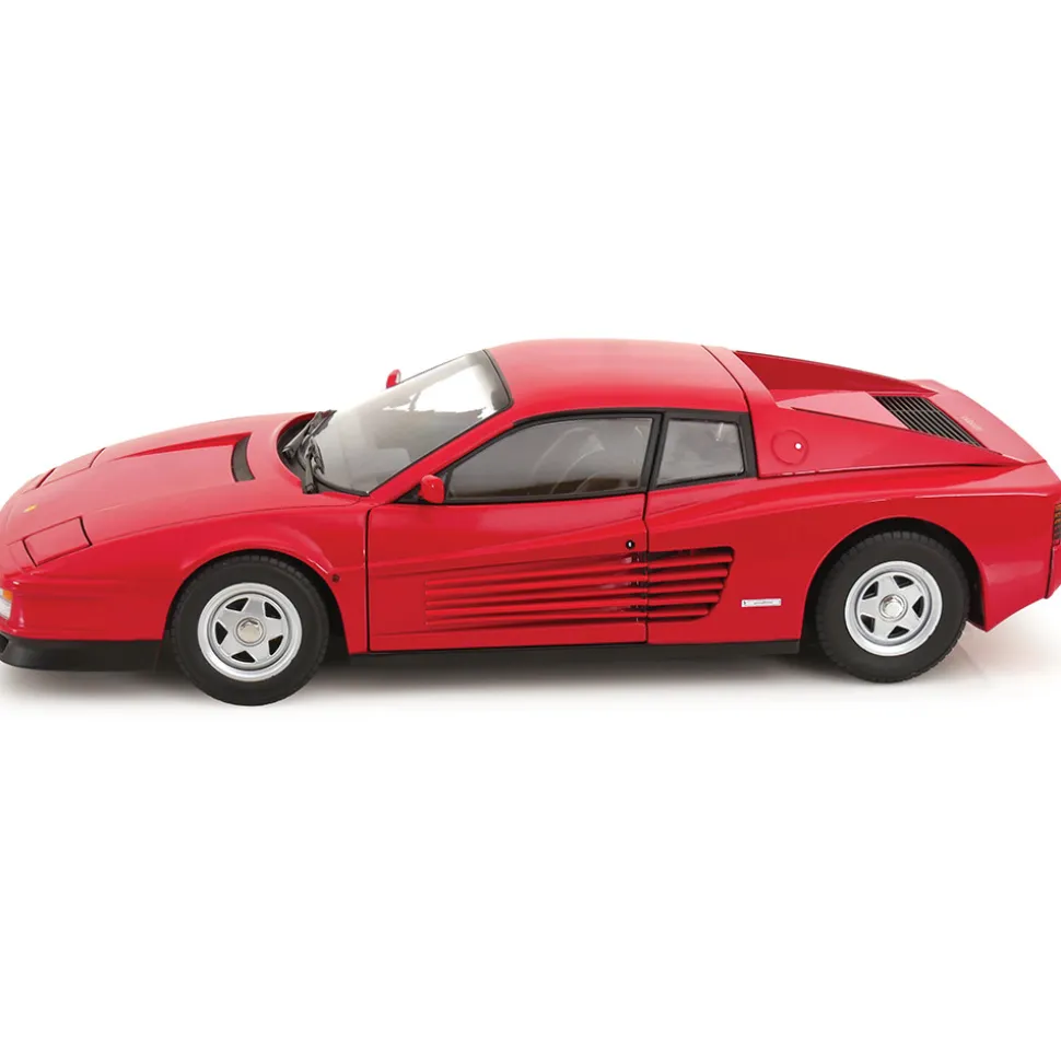 1986 Ferrari Testarossa - Red 1:12 Scale Diecast Model Car by KK Scale