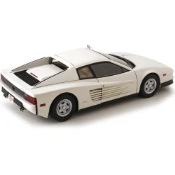 1984 Ferrari Testarossa - White TV Version 1:12 Scale Diecast Model Car by KK Scale