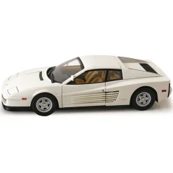 1984 Ferrari Testarossa - White TV Version 1:12 Scale Diecast Model Car by KK Scale