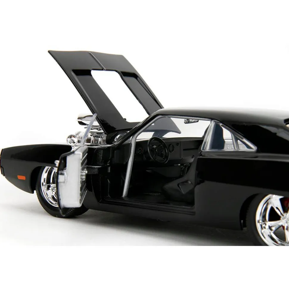 1970 F&F 1 Dodge Charger R/T - Dom's Charger 1:24 Scale Diecast Model Car by Jada Toys