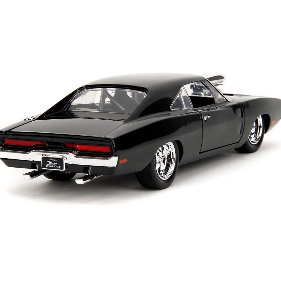 1970 F&F 1 Dodge Charger R/T - Dom's Charger 1:24 Scale Diecast Model Car by Jada Toys