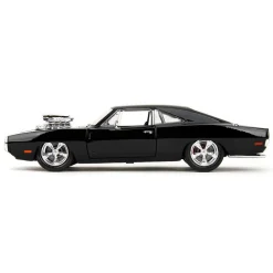1970 F&F 1 Dodge Charger R/T - Dom's Charger 1:24 Scale Diecast Model Car by Jada Toys