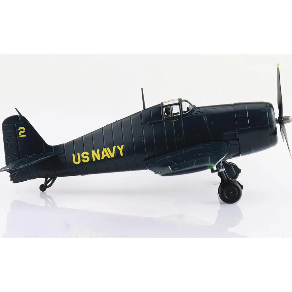 F6F-5 Hellcat 1/72 Die Cast Model - HA1120 US Navy, 1946, No. 2 airplane 1:72 Scale Metal by Hobby Master